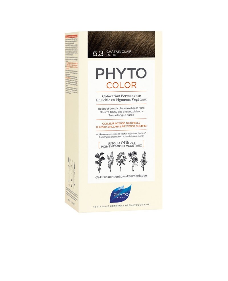 PHYTOCOLOR N. 5.3-castaño claro dorado 4 u