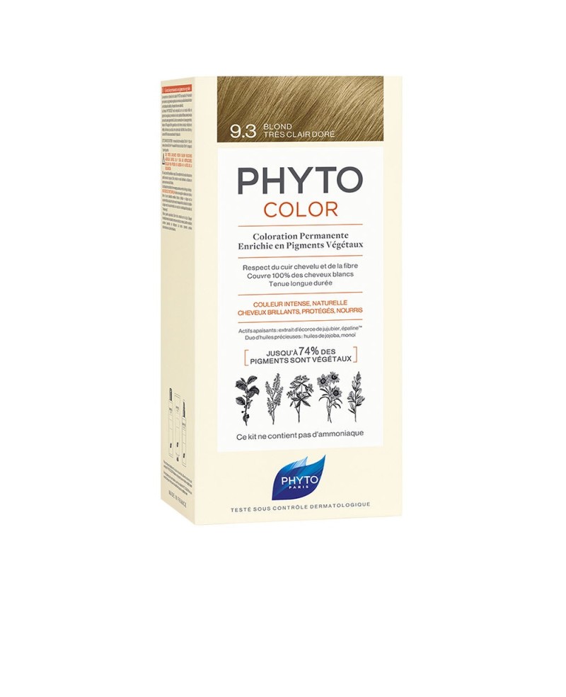 PHYTOCOLOR N. 9.3-rubio dorado muy claro 4 u