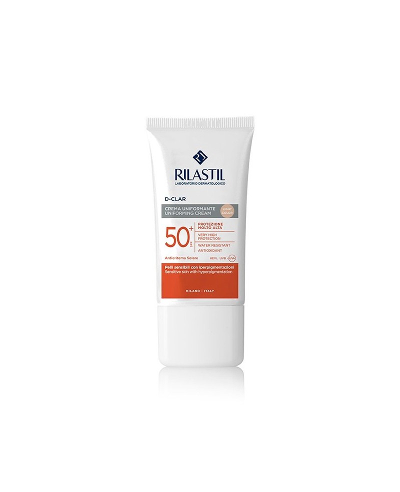 RILASTIL - SUN SYSTEM d-clar crema unificante SPF50+ N. light 40 ml