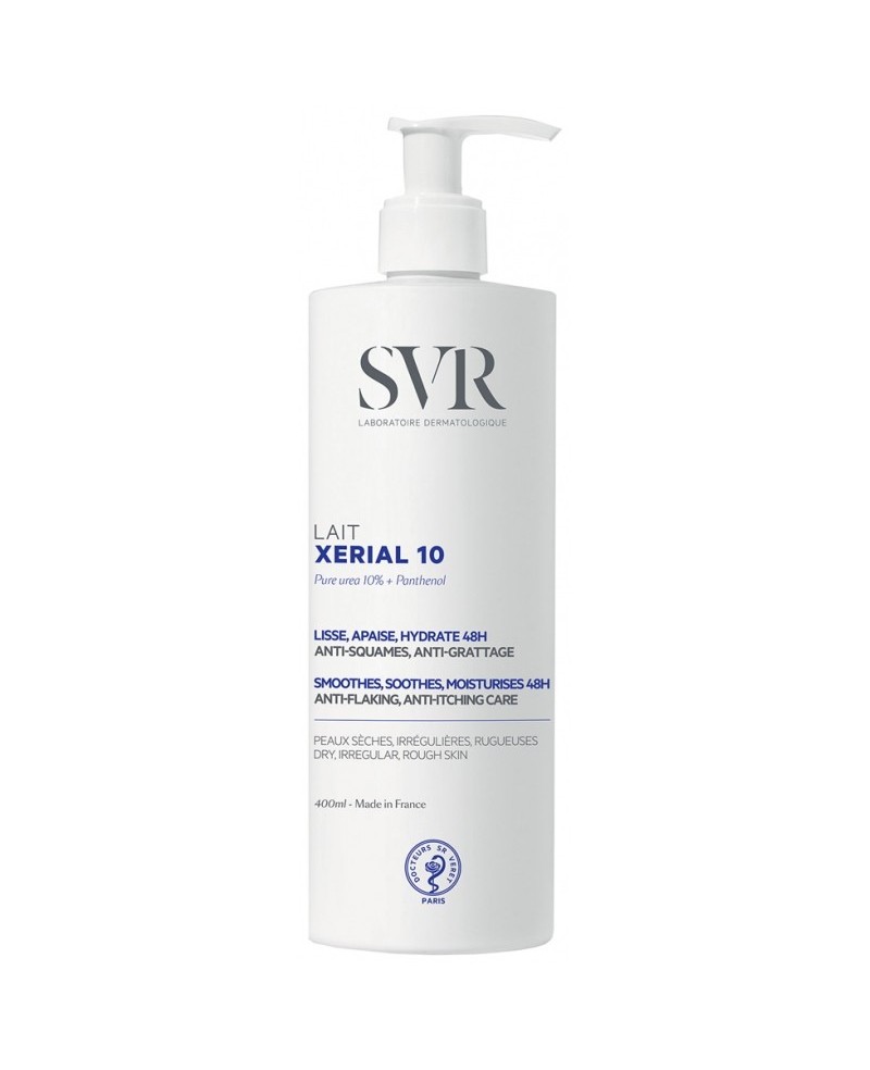 SVR LABORATOIRE DERMATOLOGIQUE - XERIAL 10 lait corps 400 ml