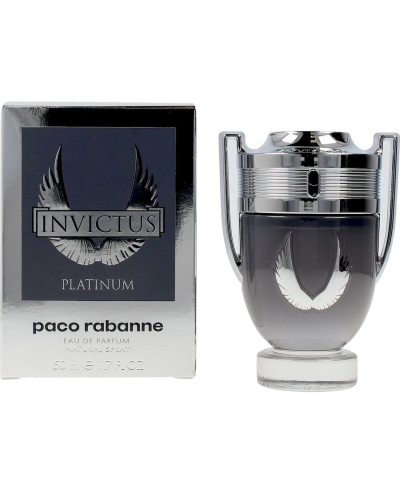 PACO RABANNE - INVICTUS PLATINIUM POUR HOMME eau de parfum spray 50 ml