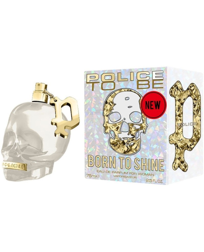 POLICE - TO BE BORN TO SHINE FOR WOMAN eau de parfum spray 75 ml