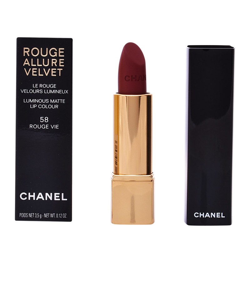 CHANEL - ROUGE ALLURE VELVET N. 58-rouge vie 3,5 gr