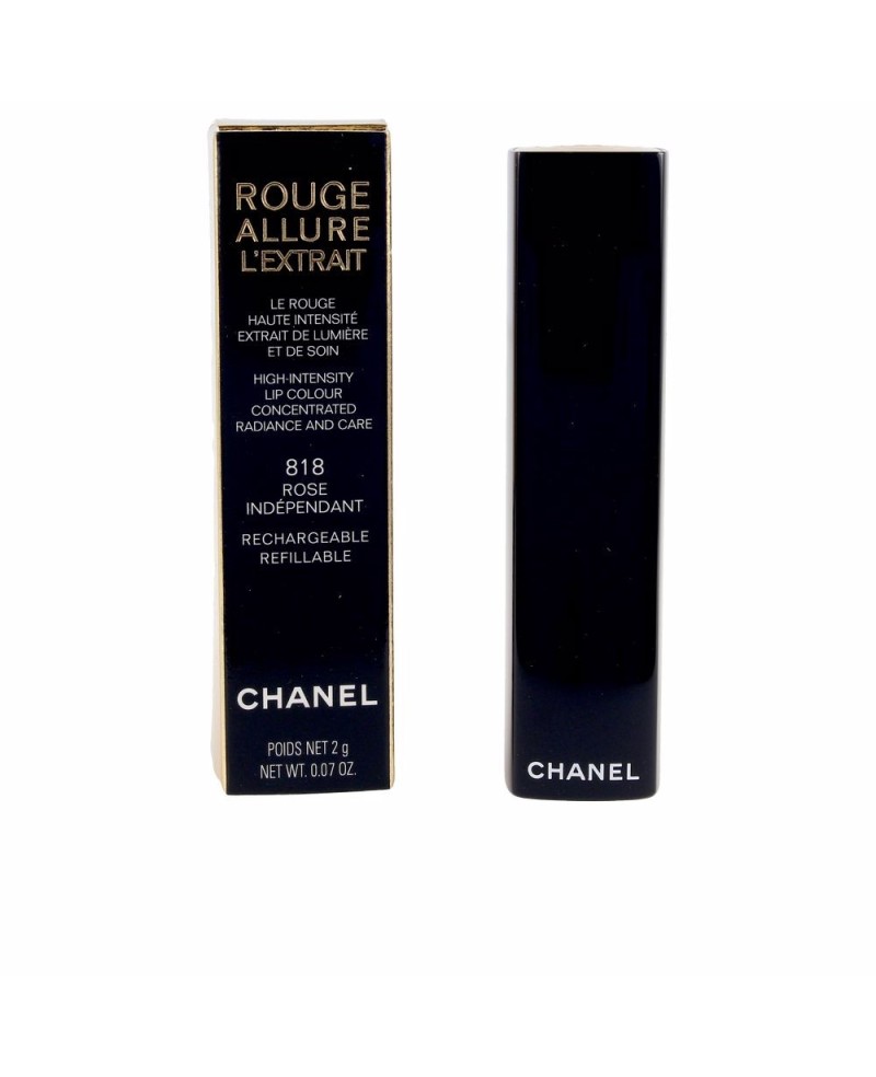 CHANEL - ROUGE ALLURE L\'EXTRAIT lipstick N. rose independant-818
