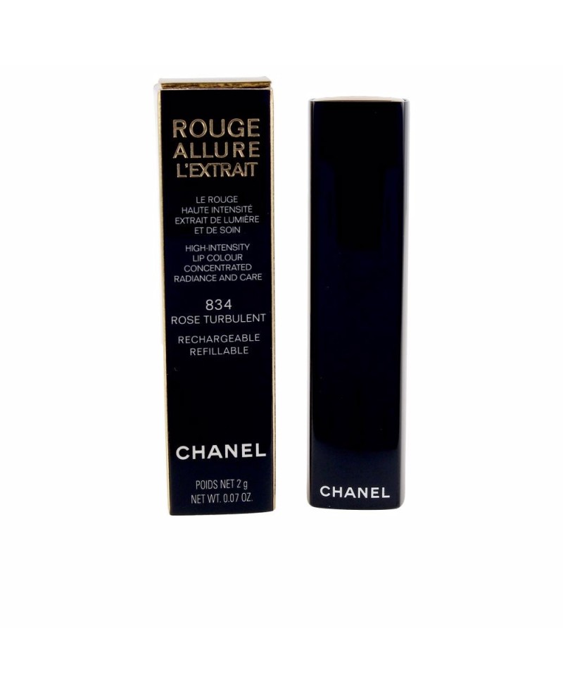 CHANEL - ROUGE ALLURE L\'EXTRAIT lipstick N. rose turbulent-834