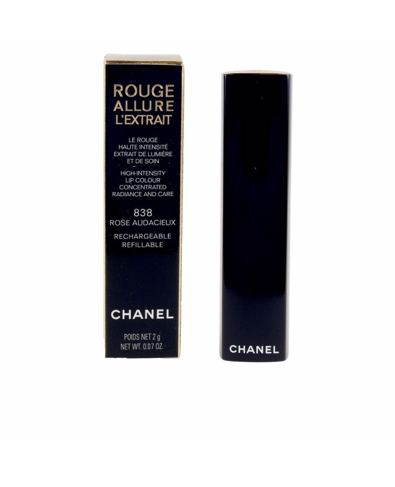 CHANEL - ROUGE ALLURE L\'EXTRAIT lipstick N. rose audacieux-838