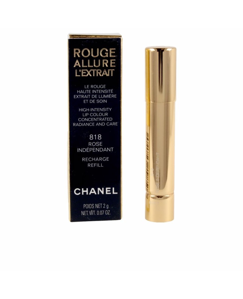 CHANEL - ROUGE ALLURE L\'EXTRAIT lipstick recharge N. rose independant-818