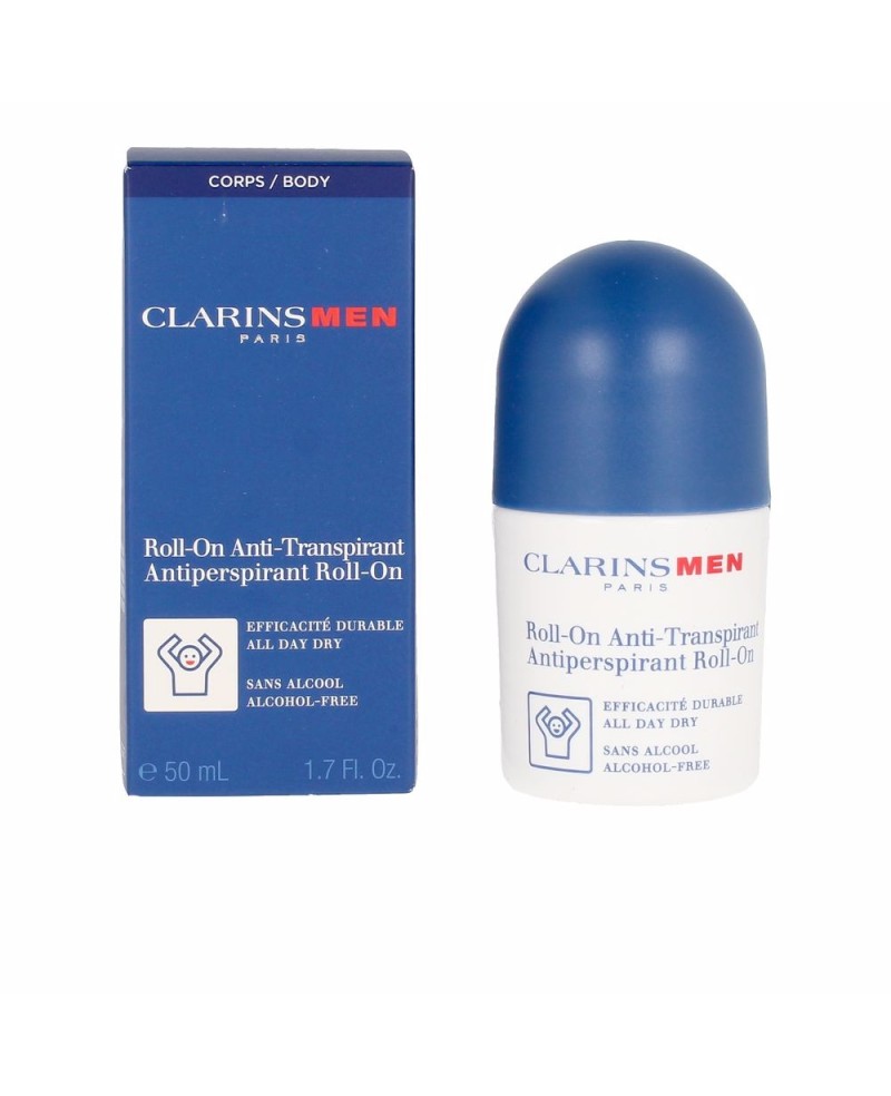 CLARINS - MEN deodorant antitranspirante en roll-on 50 ml