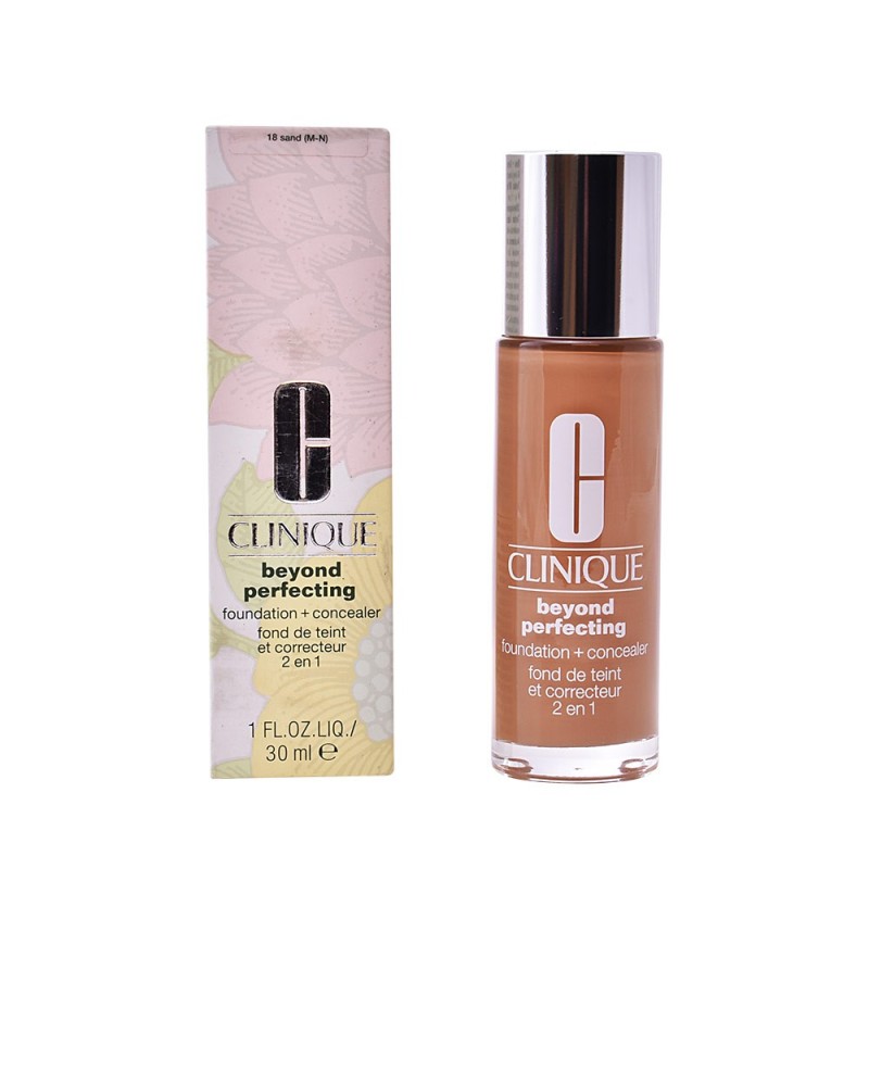 CLINIQUE - BEYOND PERFECTING foundation + concealer N. 18-sand