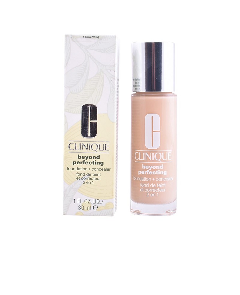 CLINIQUE - BEYOND PERFECTING foundation + concealer N. 1-linen