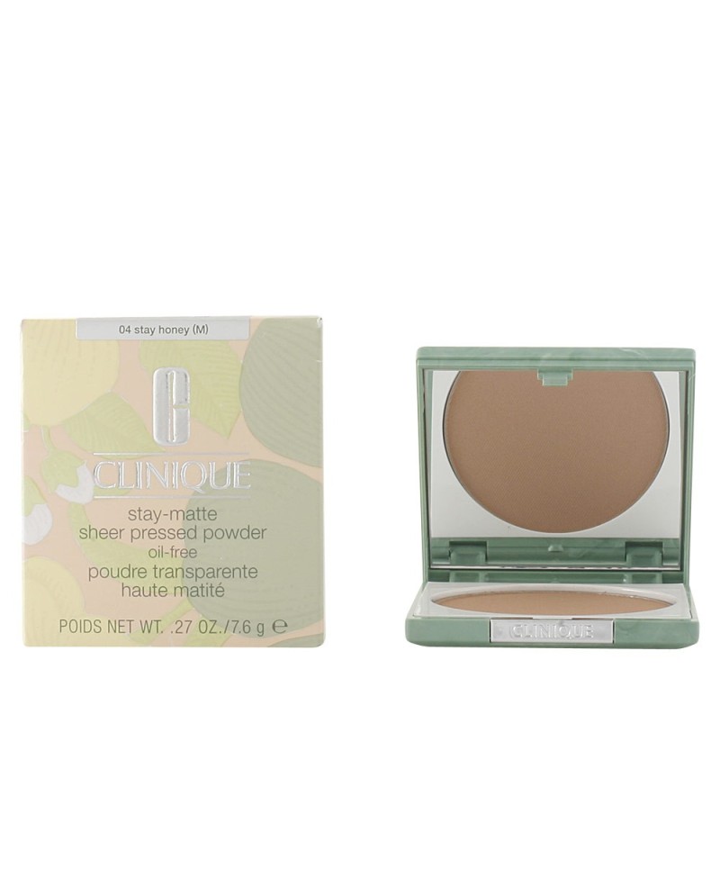 CLINIQUE - STAY MATTE SHEER Puder N. 04-Stay Honig 7,6 gr