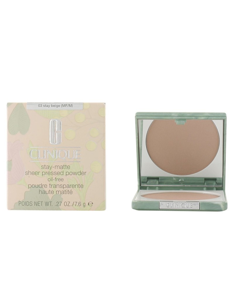 CLINIQUE - STAY MATTE sheer pressed powder N. 03-stay beige