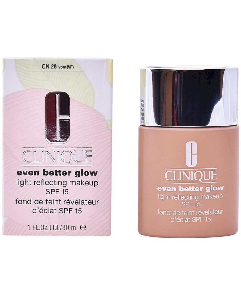 CLINIQUE - EVEN BETTER GLOW light reflecting makeup SPF15 N. ivory