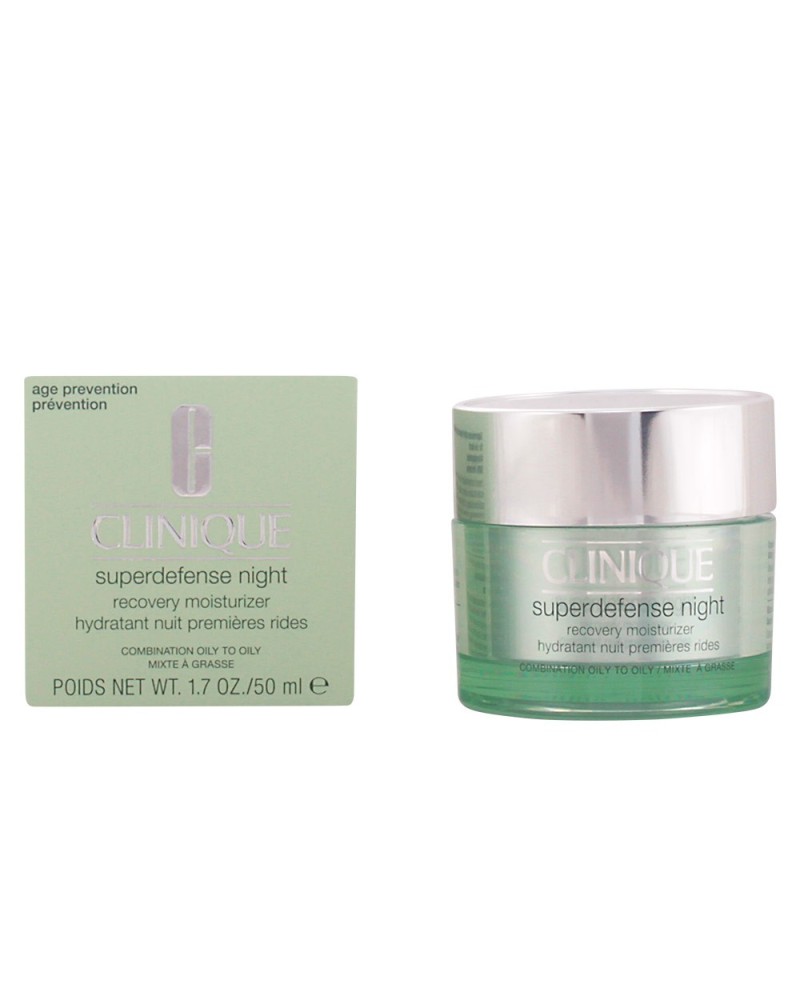 CLINIQUE - SUPERDEFENSE NIGHT recovery moisturizer III/IV 50 ml