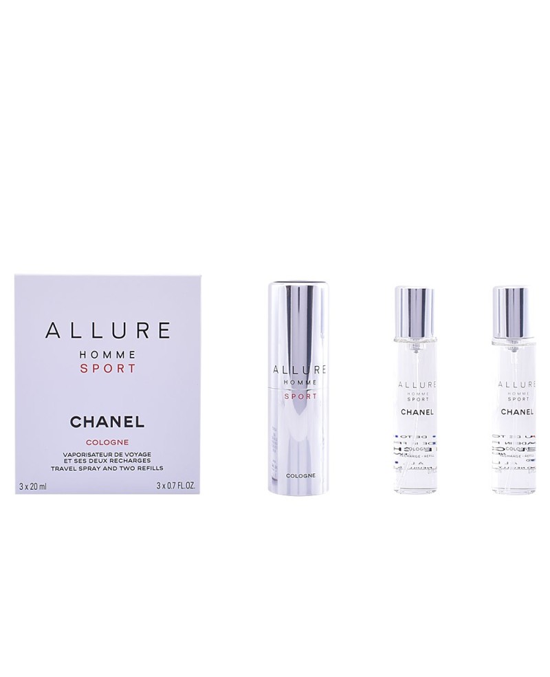 CHANEL - ALLURE HOMME SPORT cologne spray refillable 3 x 20 ml