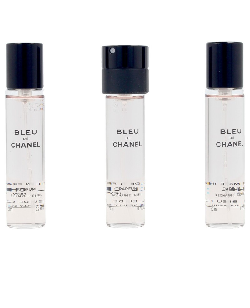 CHANEL - BLEU edp spray twist & spray 3 refills x 20 ml