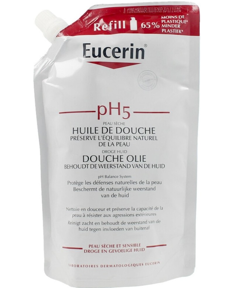 EUCERIN - PH5 aceite de ducha recarga 400 ml