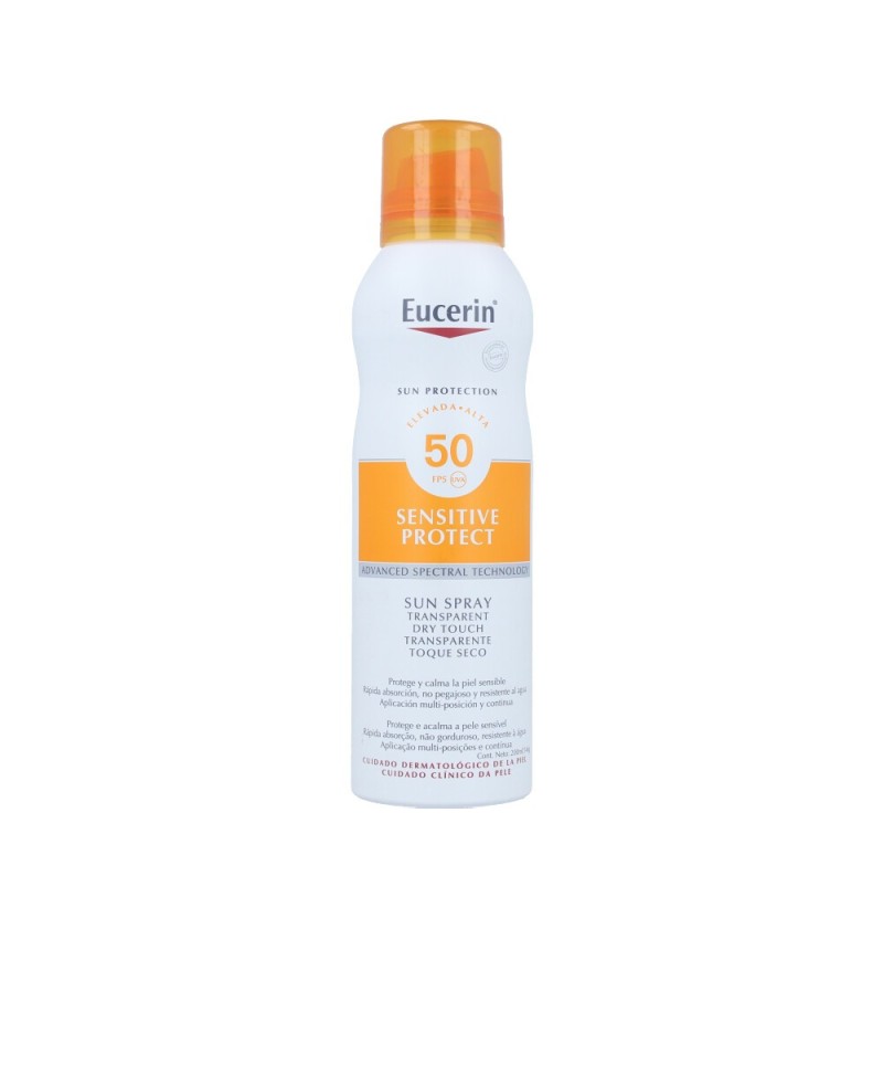 EUCERIN - SENSITIVE PROTECT sun spray transparent dry touch SPF50