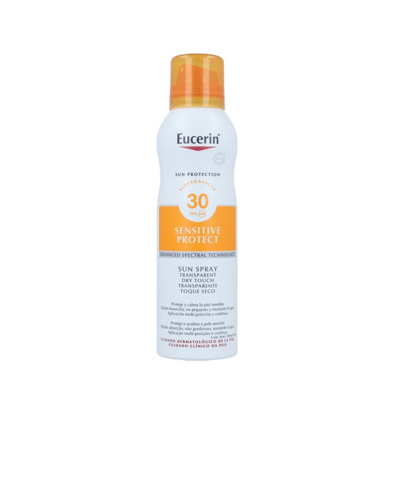 EUCERIN - SENSITIVE PROTECT sun spray transparent dry touch SPF30