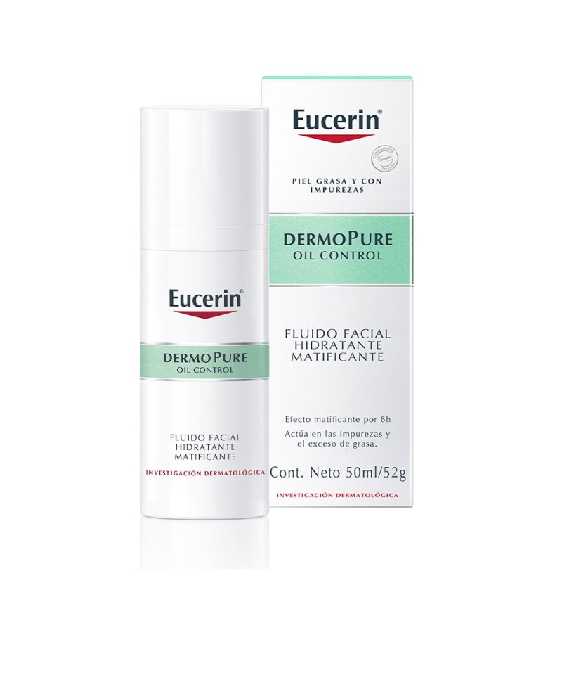 EUCERIN - DERMOPURE oil control fluido facial hidratante matificante 50 ml