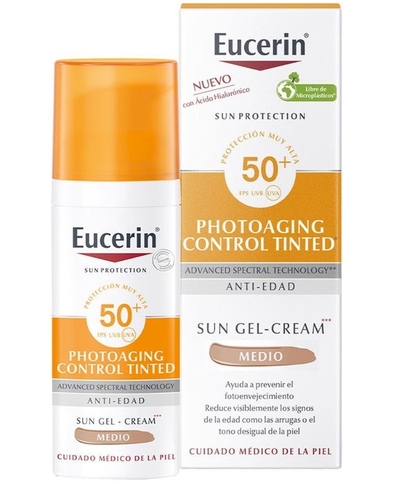 EUCERIN - PHOTOAGING CONTROL CC SUN CREAM SPF50+ 50 ml