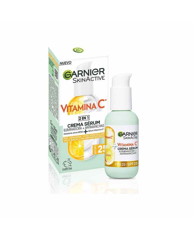 GARNIER - SKINACTIVE VITAMINA C crema sérum SPF25 50 ml