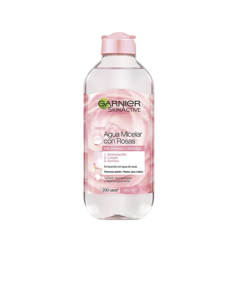 GARNIER - SKINACTIVE AGUA ROSAS agua micelar 400 ml