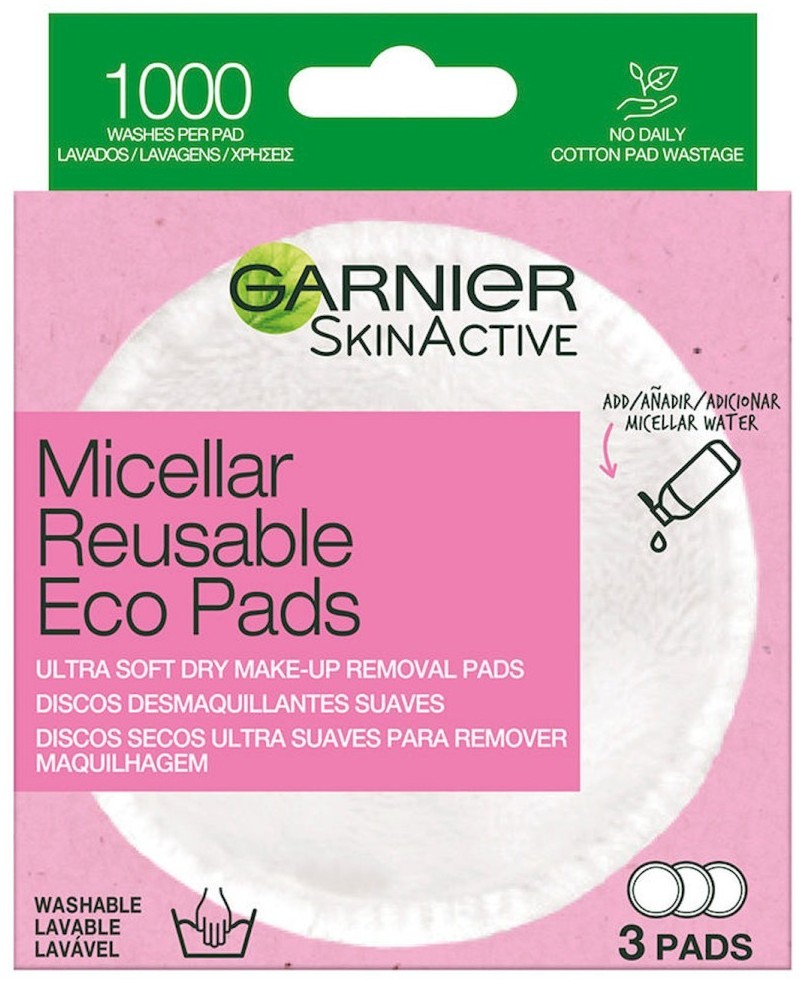 GARNIER - SKINACTIVE discos secos ultrasuaves 3 u