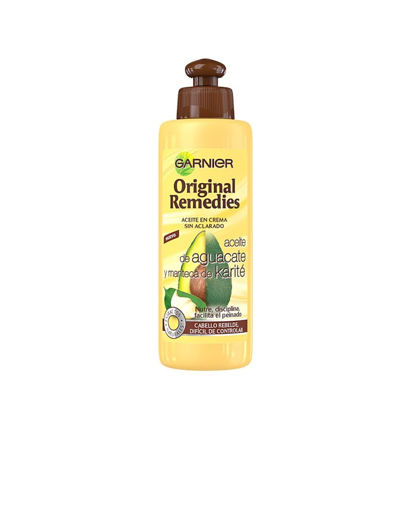 GARNIER - ORIGINAL REMEDIES crema sin aclarado aguacate & karite 200 ml