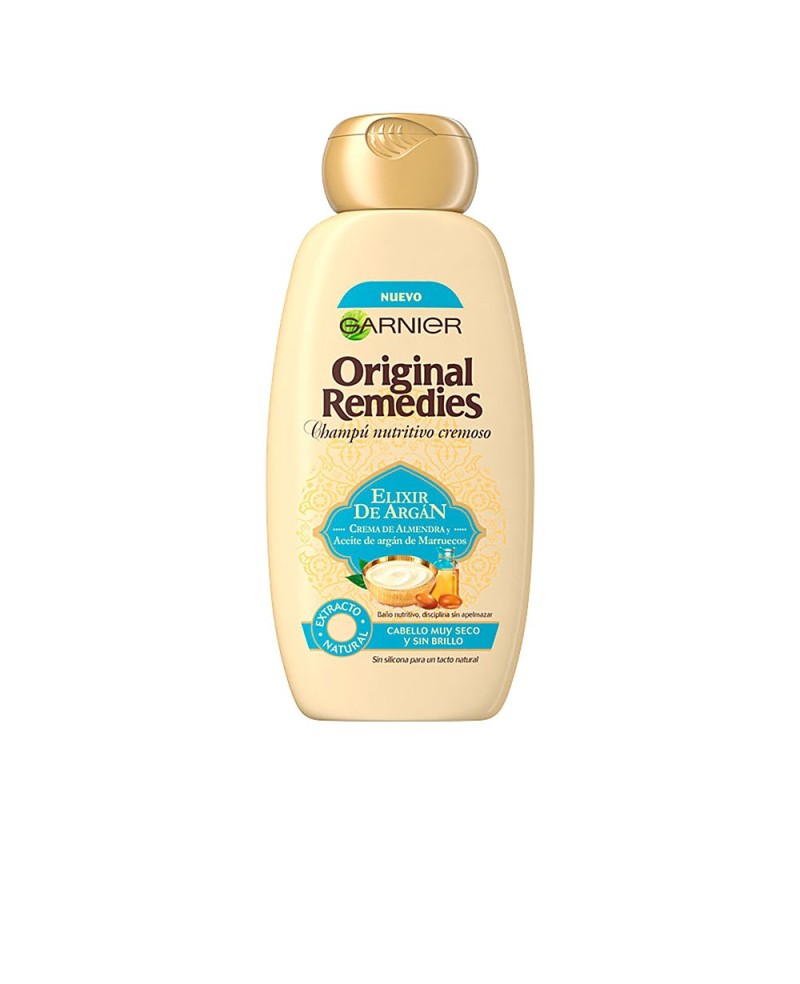 GARNIER - ORIGINAL REMEDIES champú elixir de argan 300 ml