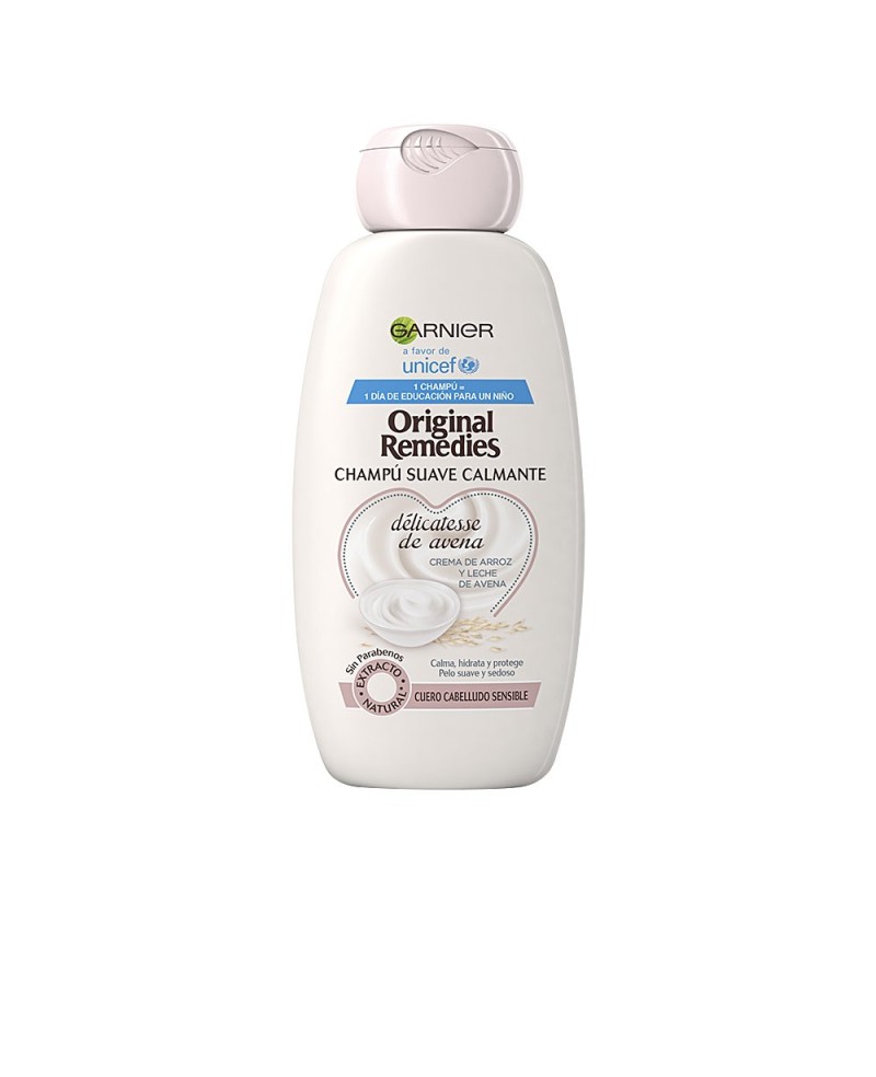 GARNIER - ORIGINAL REMEDIES champú delicatesse de avena 300 ml