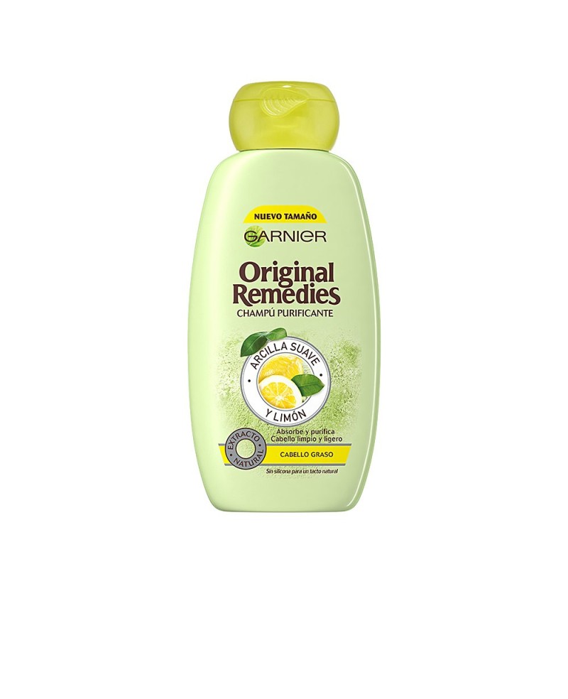 GARNIER - ORIGINAL REMEDIES champú arcilla y limón 300 ml