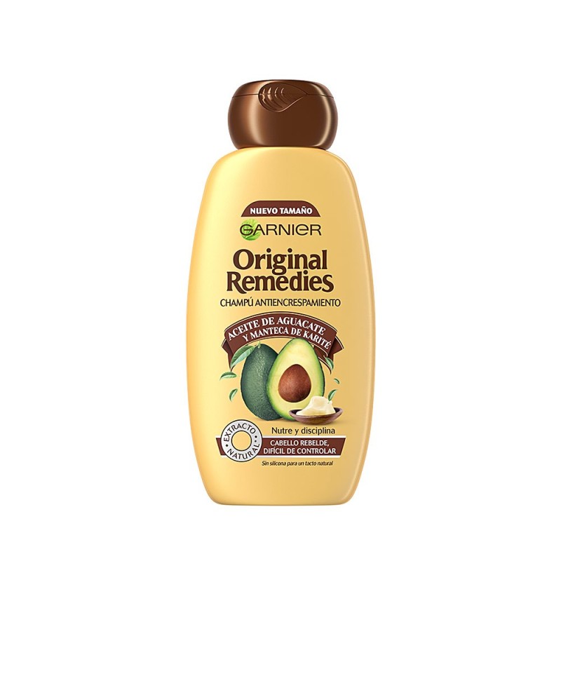 GARNIER - ORIGINAL REMEDIES champú aguacate y karité 300 ml