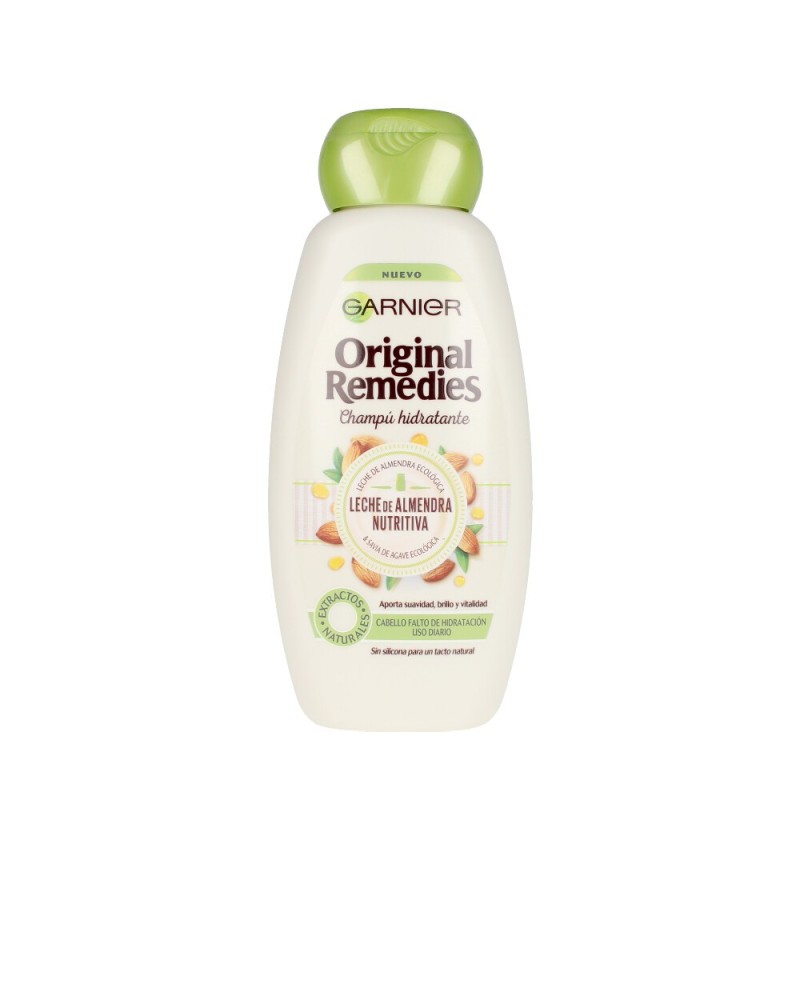 GARNIER - ORIGINAL REMEDIES champú leche almendras 300 ml