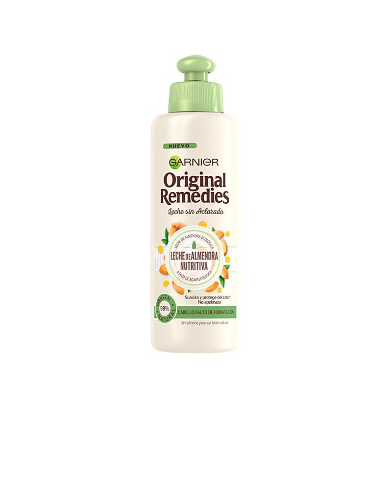 GARNIER - ORIGINAL REMEDIES crema sin aclarado leche almendras 200 ml