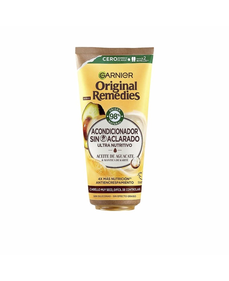 GARNIER - ORIGINAL REMEDIES AGUACATE Y KERITÉ acondicionador sin aclarado 200 ml