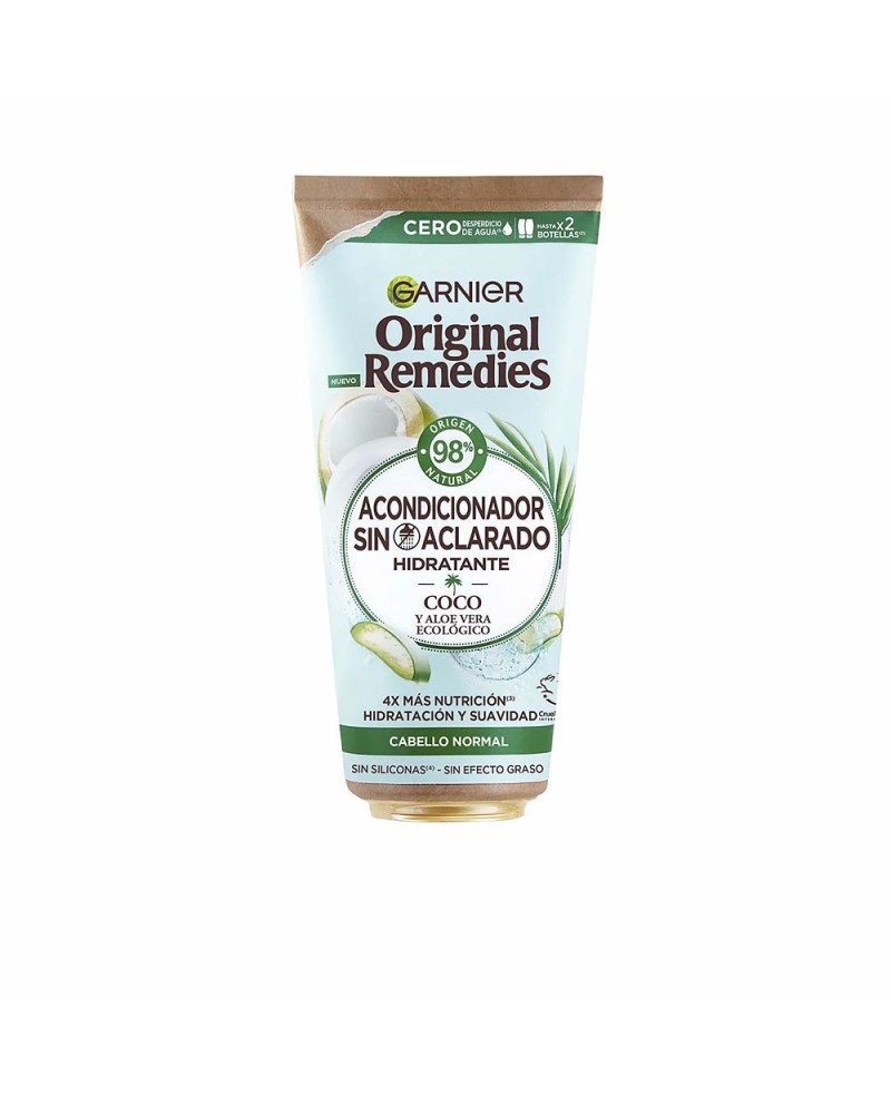 GARNIER - ORIGINAL REMEDIES COCO Y ALOE VERA acondicionador sin aclarado 200 ml