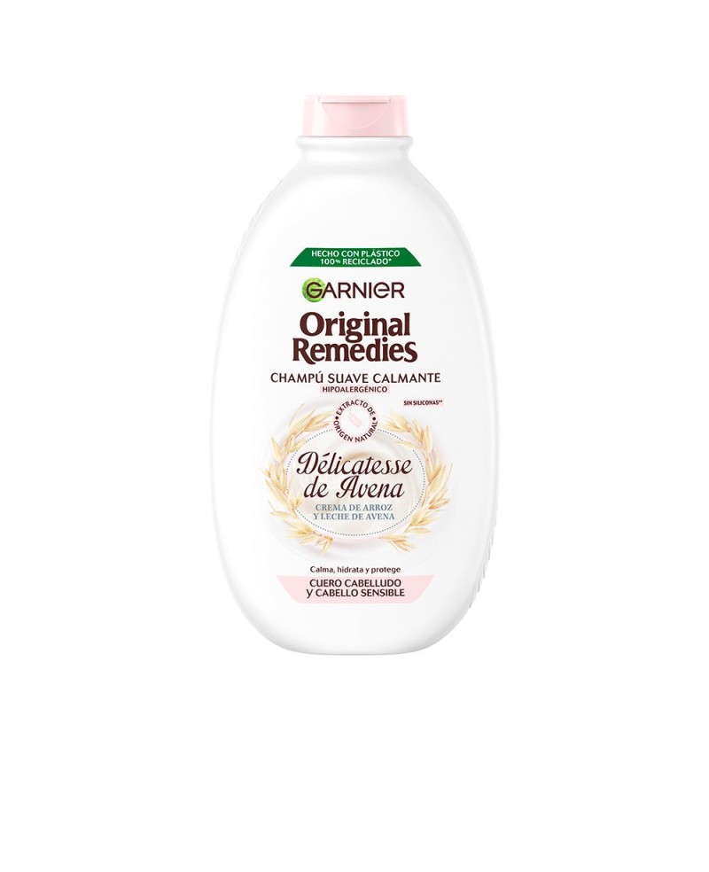 GARNIER - ORIGINAL REMEDIES champú delicatesse de avena 600 ml