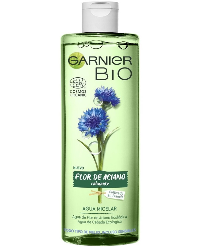 GARNIER - BIO ECOCERT Kornblumenblütenmizellenwasser 400 ml