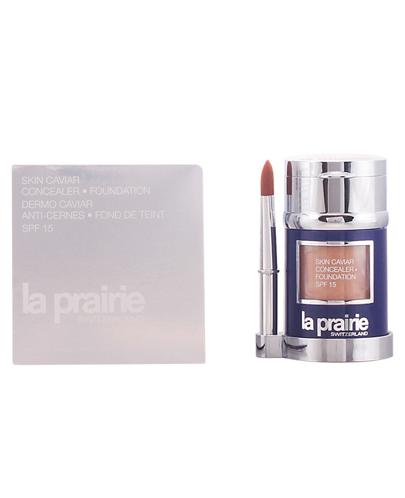 LA PRAIRIE - SKIN CAVIAR concealer foundation SPF15 N. mocha