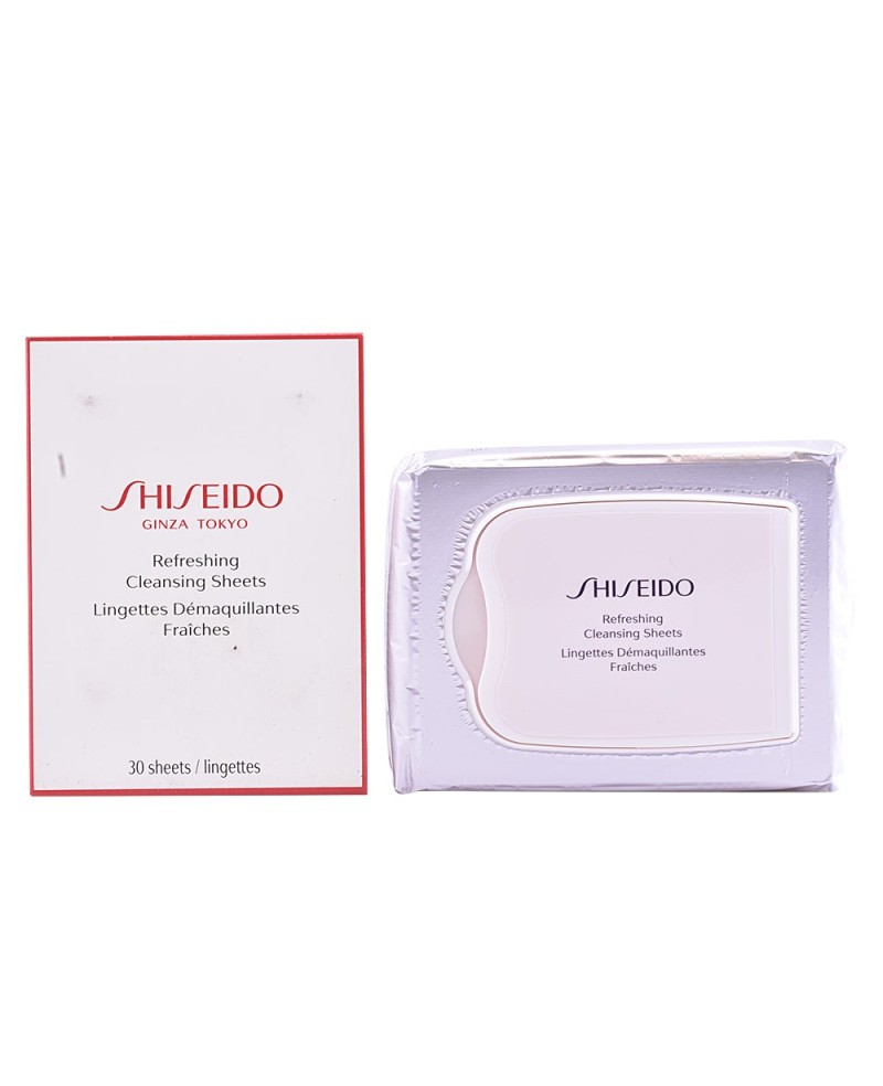 SHISEIDO - THE ESSENTIALS refreshing cleansing sheets 30 uds