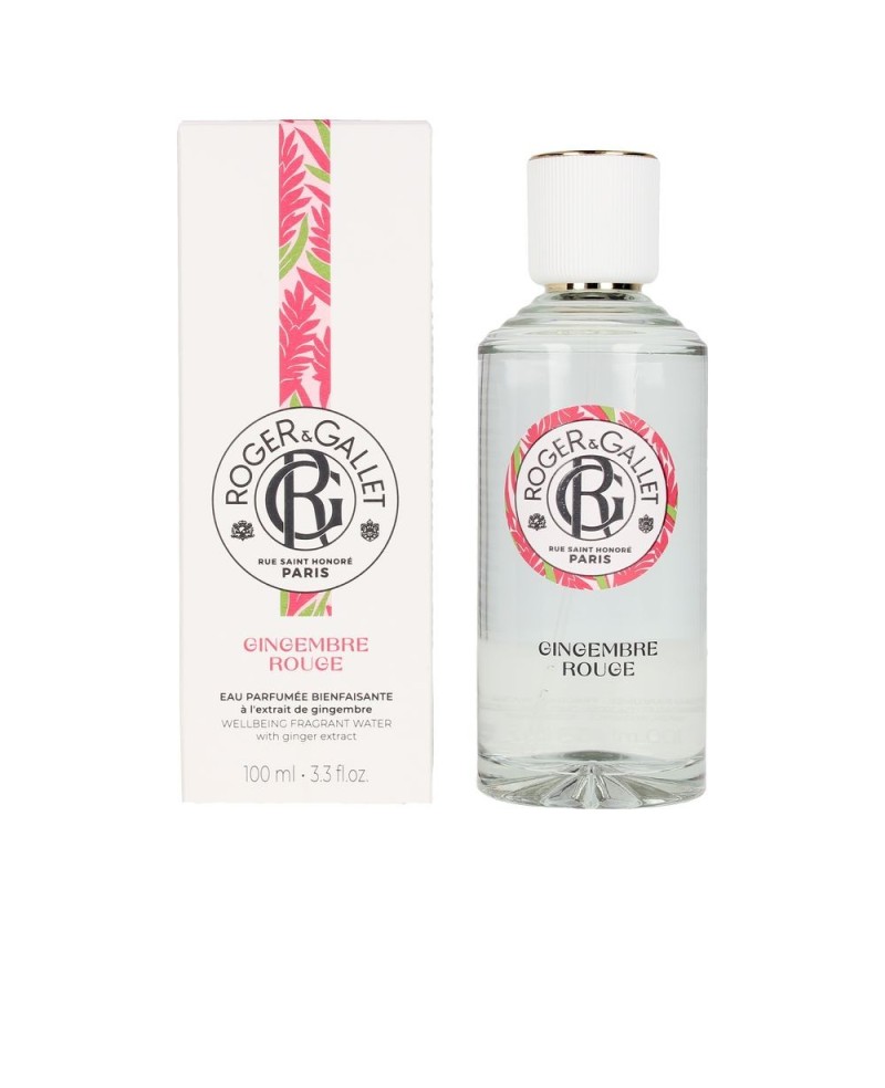 ROGER & GALLET - GINGEMBRE ROUGE agua perfumada bienestar 100 ml