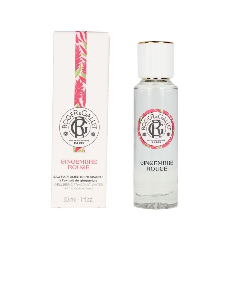 ROGER & GALLET - GINGEMBRE ROUGE agua perfumada bienestar 30 ml