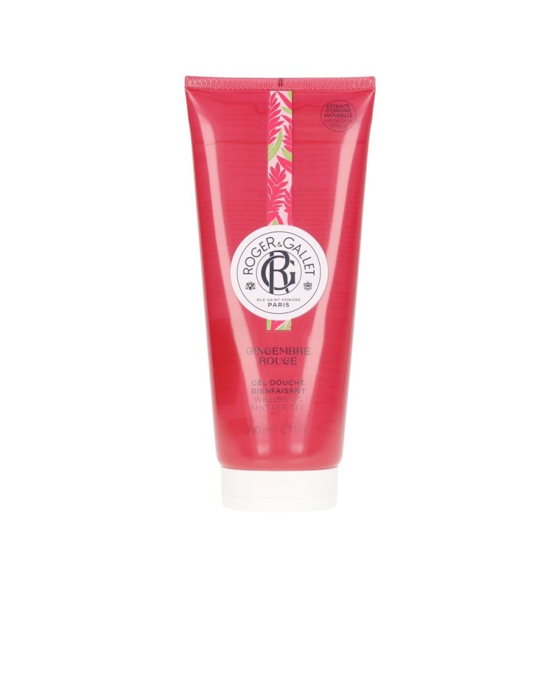 ROGER & GALLET - GINGEMBRE ROUGE gel de ducha bienestar 200 ml