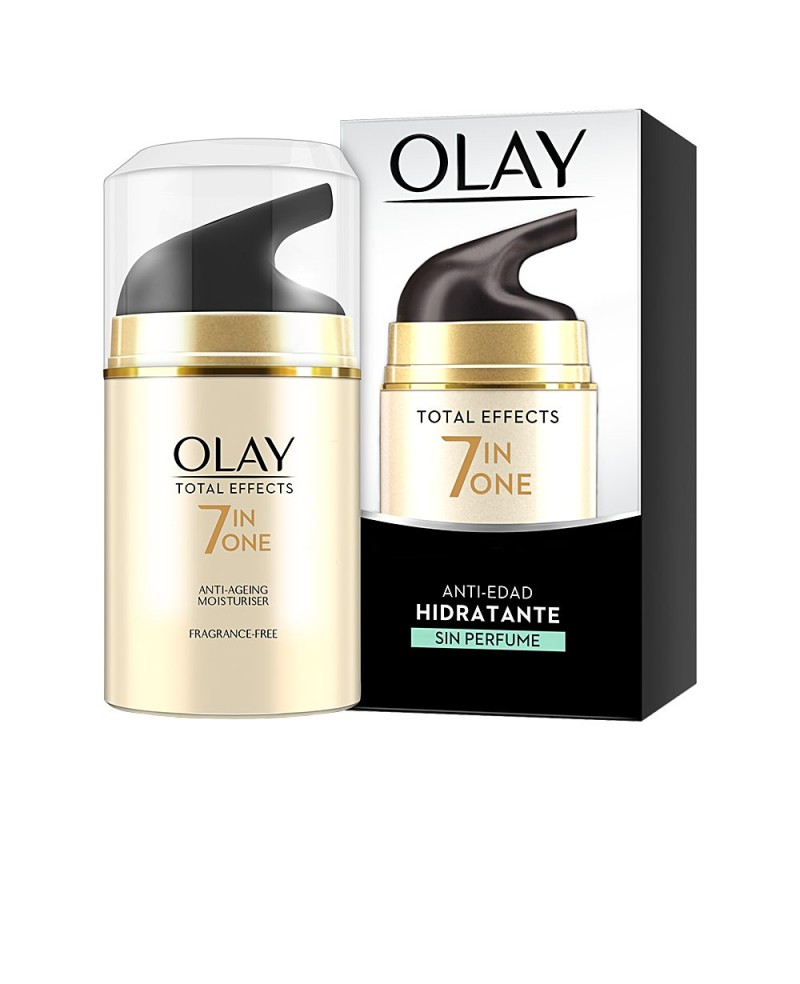 OLAY - TOTAL EFFECTS anti-edad hidratante sin parfüm 50 ml