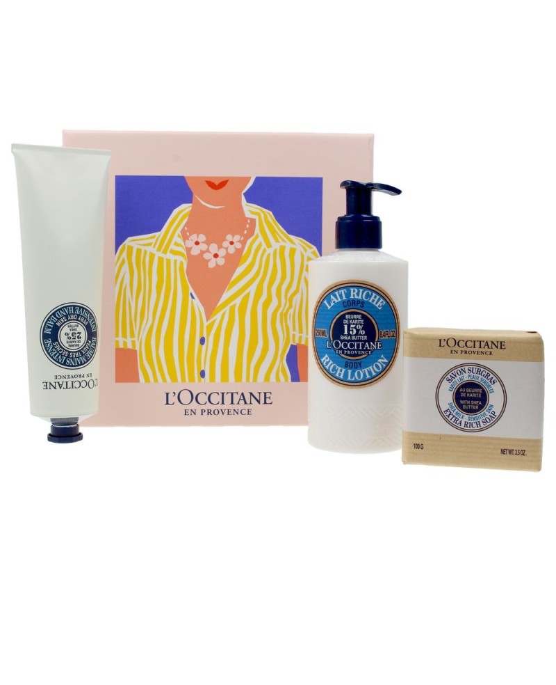 L'OCCITANE EN PROVENCE - KARITE LAIT ULTRA RICHE CORPS set 3 pz