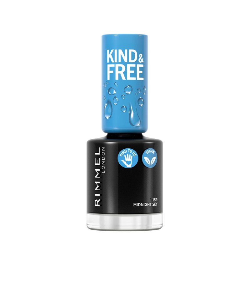 RIMMEL LONDON - KIND & FREE nail polish N. 159-midnight sky