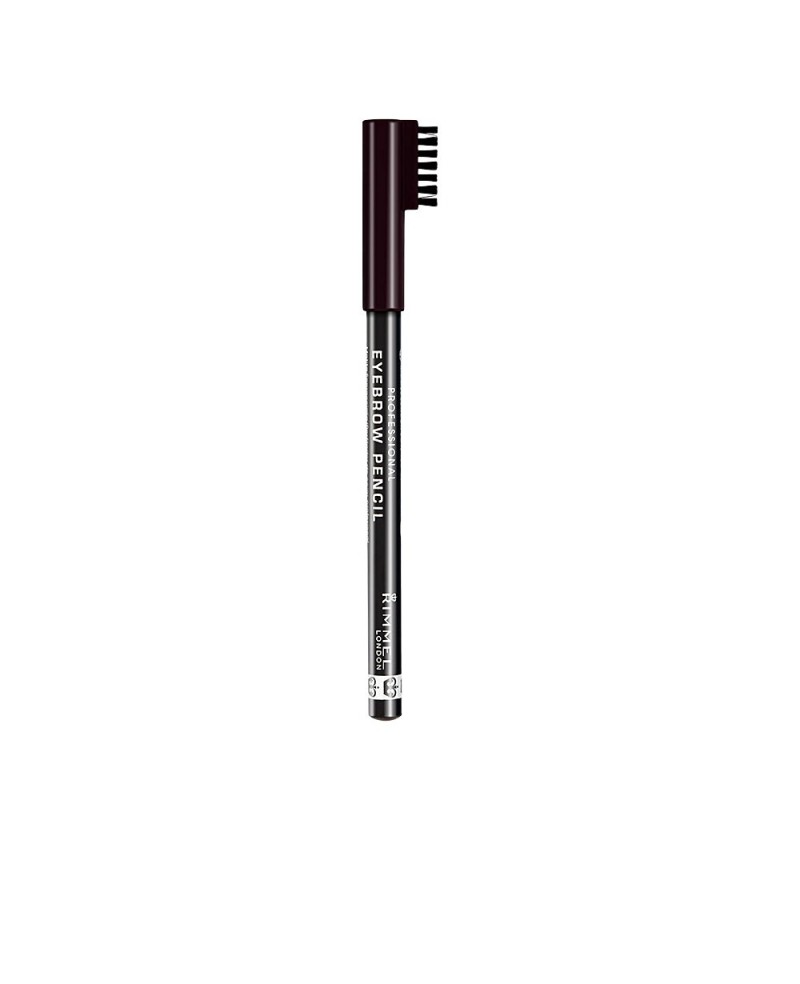 RIMMEL LONDON - PROFESSIONAL eye brow pencil N. 004 -black brown