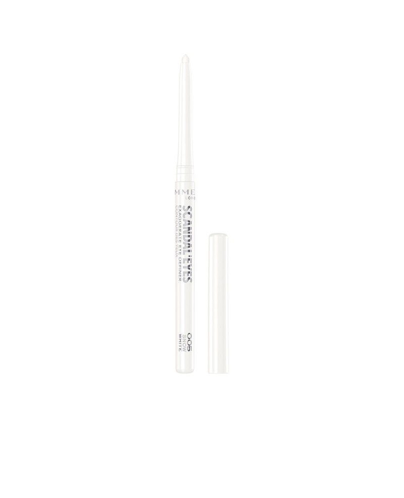 RIMMEL LONDON - SCANDALEYES AUTOMATIC eyeliner N. white