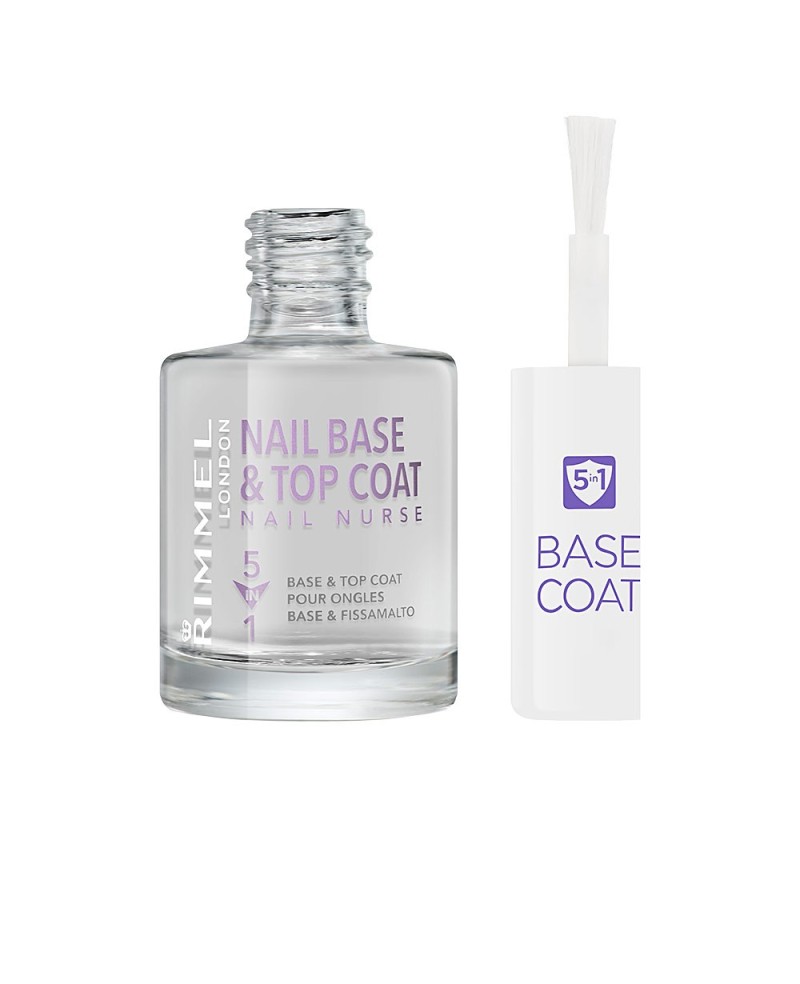 RIMMEL LONDON - NAIL NURSE CARE base & top coat 5en1 12 ml